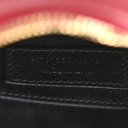 Saint Laurent Calfskin Matelasse Monogram Lou Camera Bag Rouge Eros 7 of 11