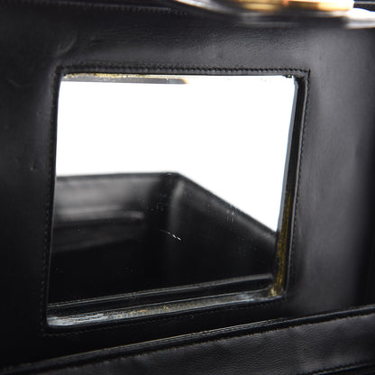 Chanel Calfskin Stitch Vanity Case Black 19 of 22