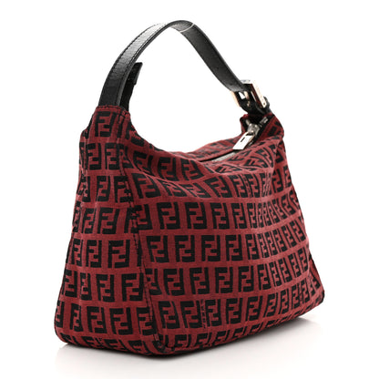 Fendi Zucchino Mini Pochette Red 3 of 11