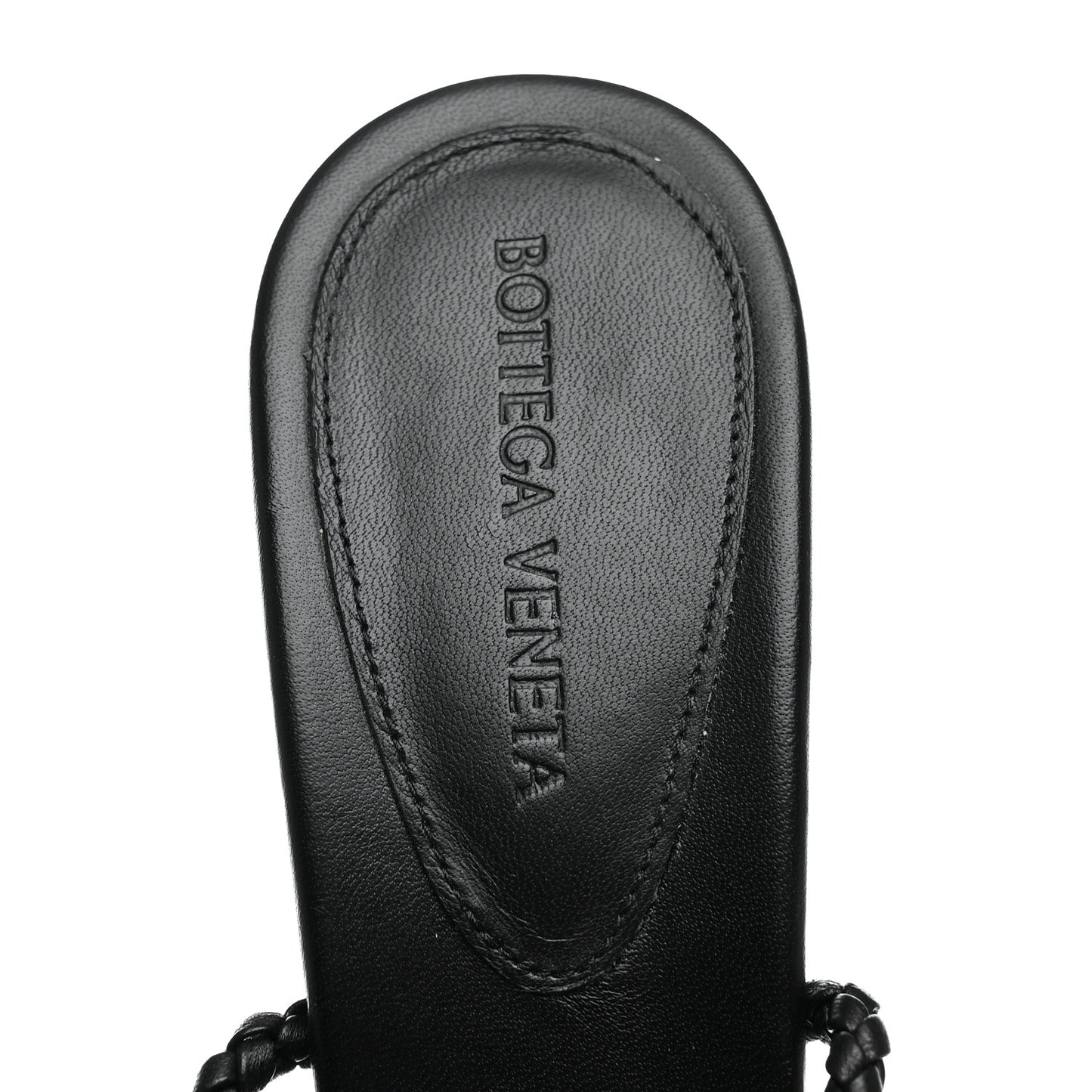 Nappa Adam Sandals 40 Black