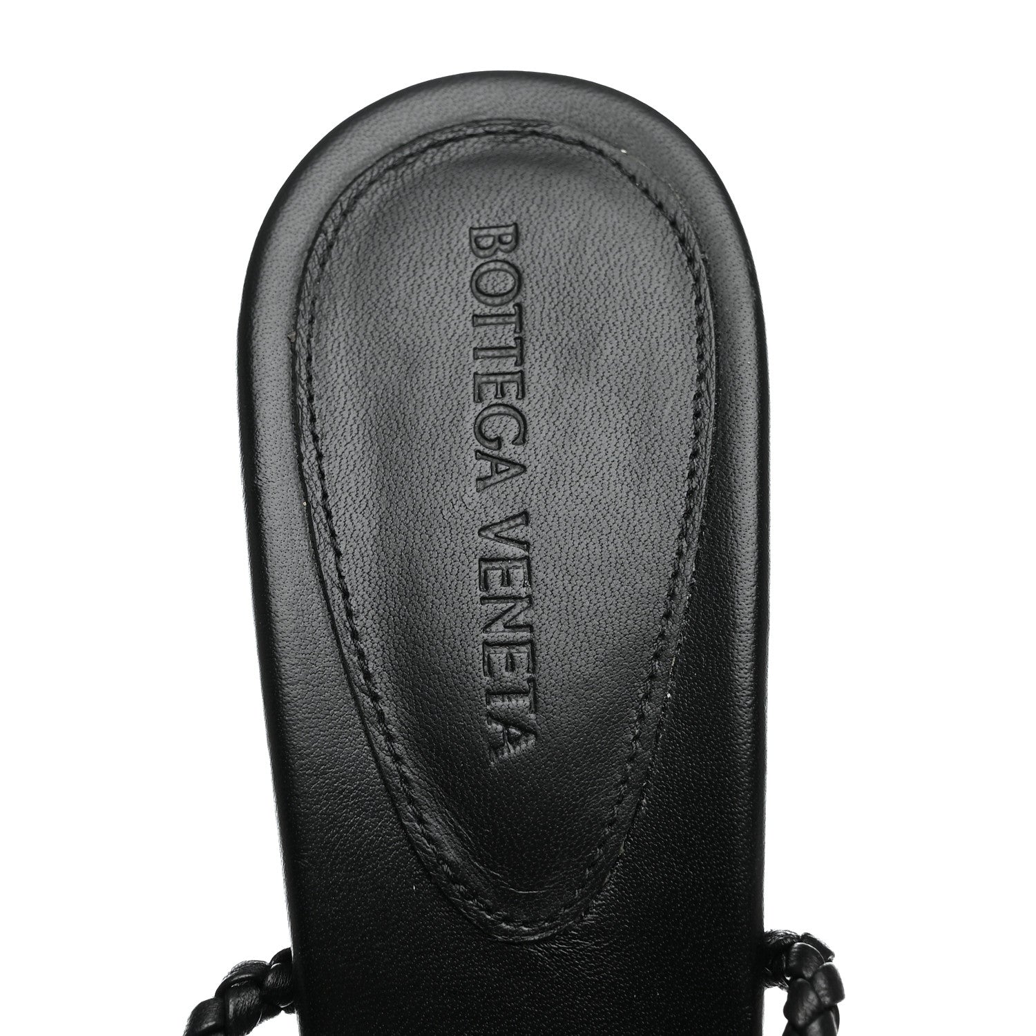 Bottega Veneta Nappa Adam Sandals 40 Black 8 of 9