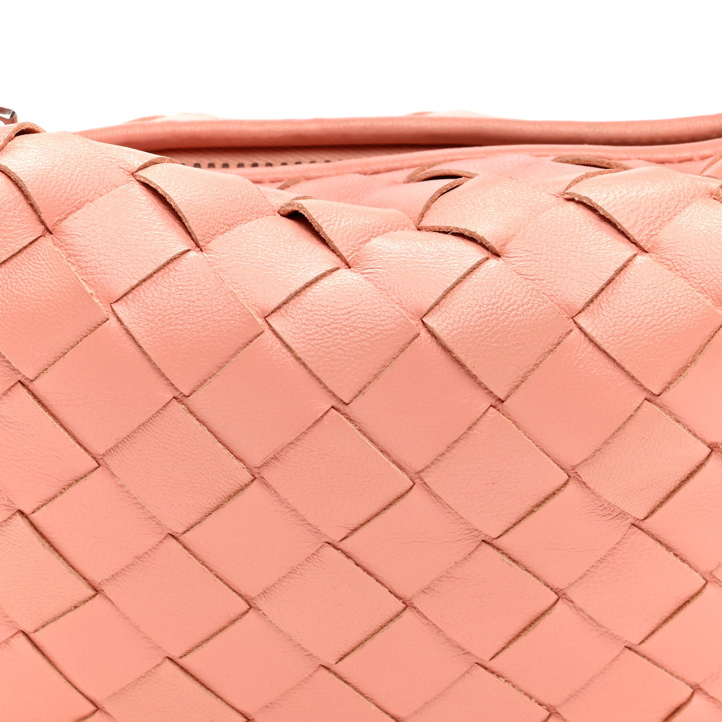 Nappa Intrecciato Mini Jodie Peachy