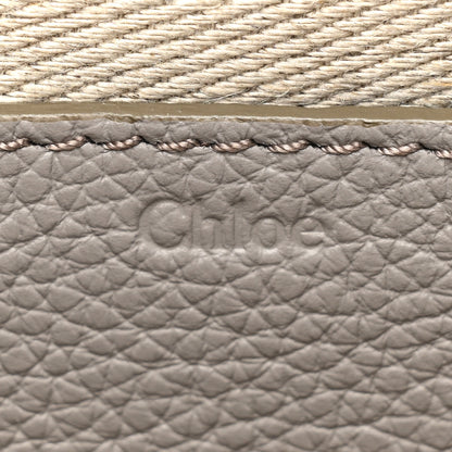 Chloe Calfskin Medium Marcie Round Crossbody Bag Cashmere Grey 6 of 11