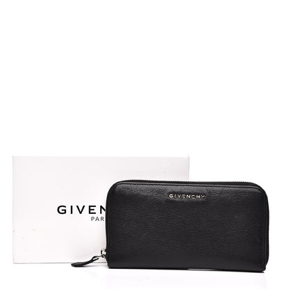 Givenchy Sugar Goatskin Pandora Zip Around Wallet Black 13 of 13