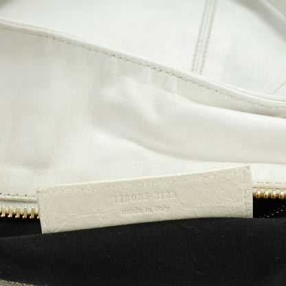 Balenciaga Chevre Giant 21 Gold Hardware Brief White 8 of 8