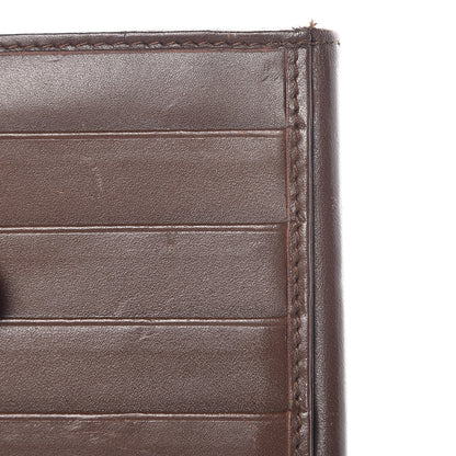 Gucci Monogram Calfskin Blake Continental Wallet Dark Brown 12 of 12