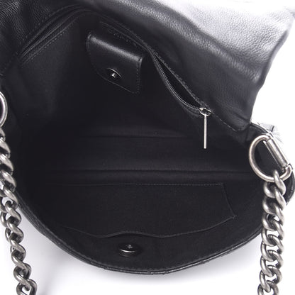 Chanel Calfskin Quilted Couture Messenger Black 5 of 10
