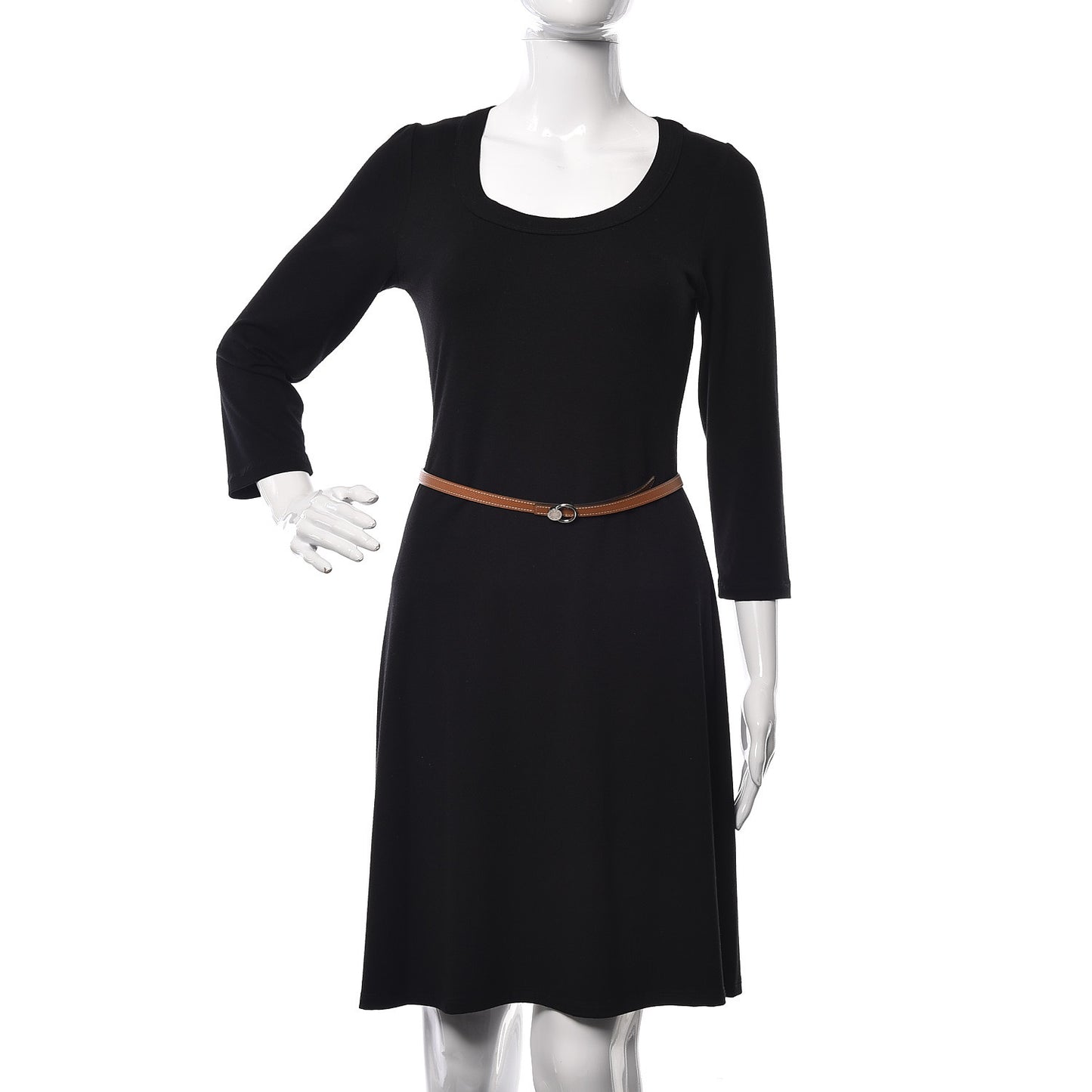 Swift Epsom 13mm Mini Laquee Reversible Belt 90 Black Gold