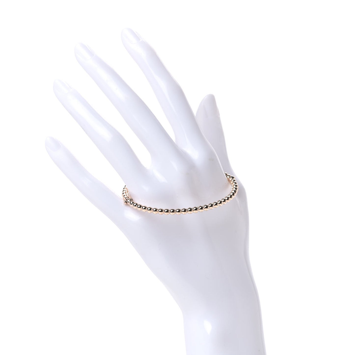 18K Rose Gold Perlee Pearls of Gold Bracelet M