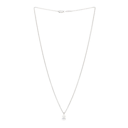 Harry Winston Platinum Diamond 1.01ct Pear Solitaire Pendant Necklace 3 of 5