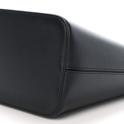 Louis Vuitton Epi Neverfull MM Black 9 of 10