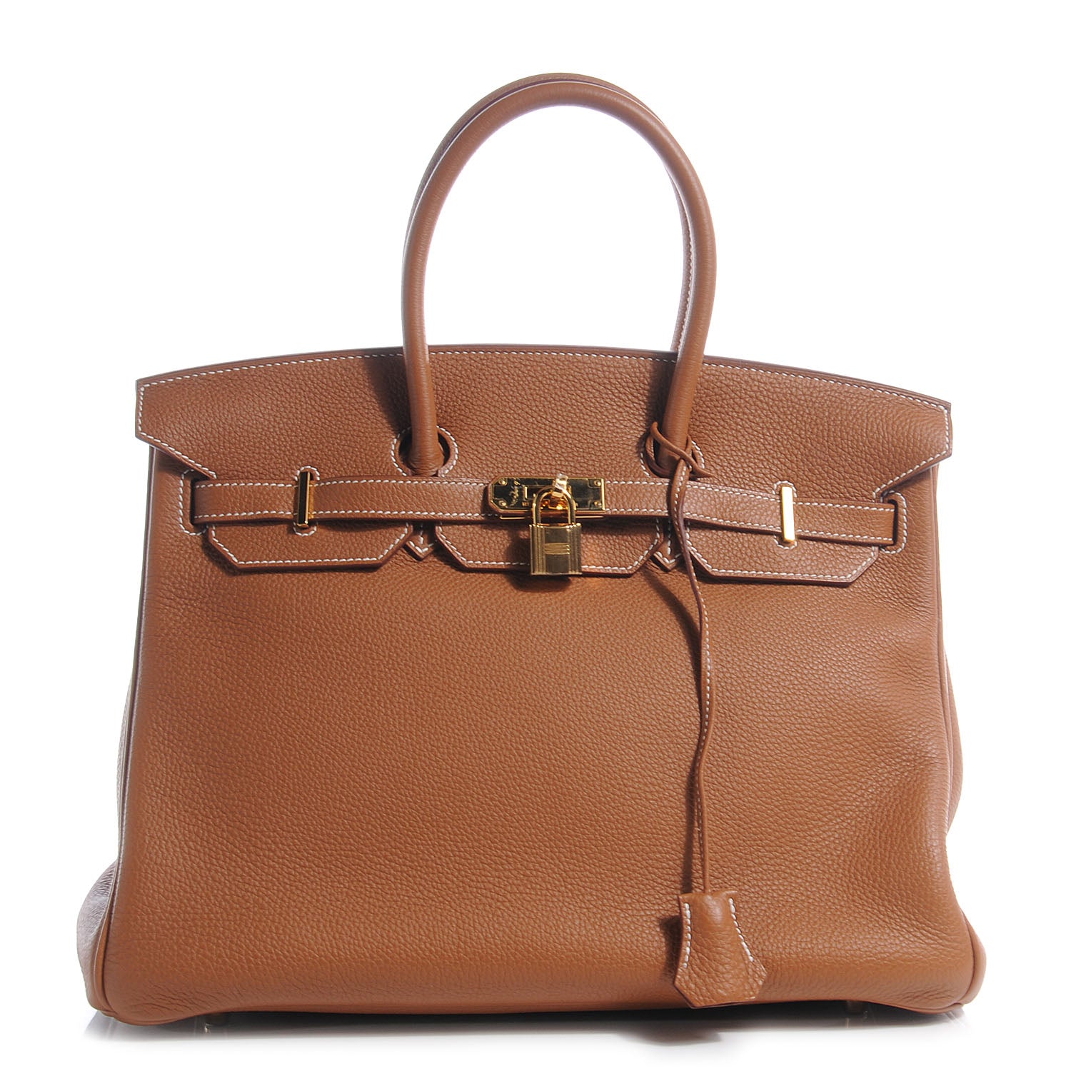 Hermes Togo Birkin 35 Gold 1 of 9
