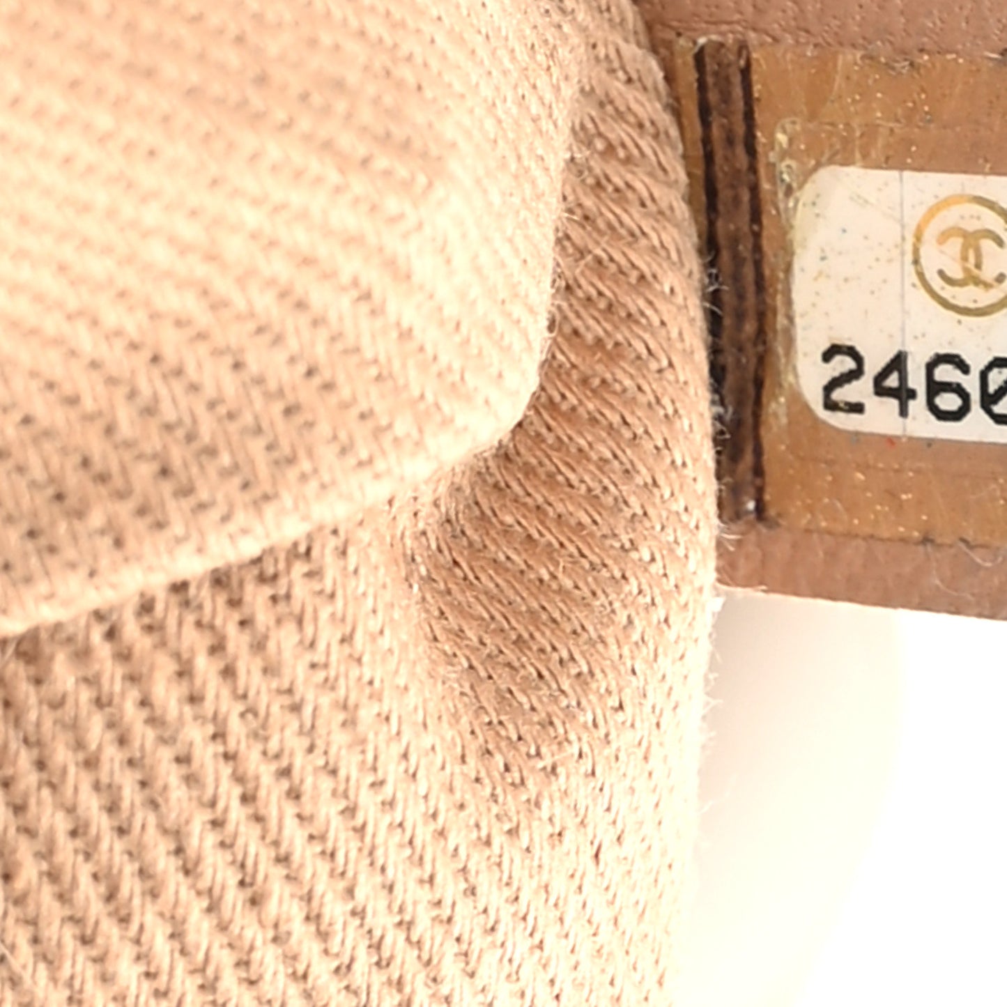 Canvas Large Deauville Tote Ecru
