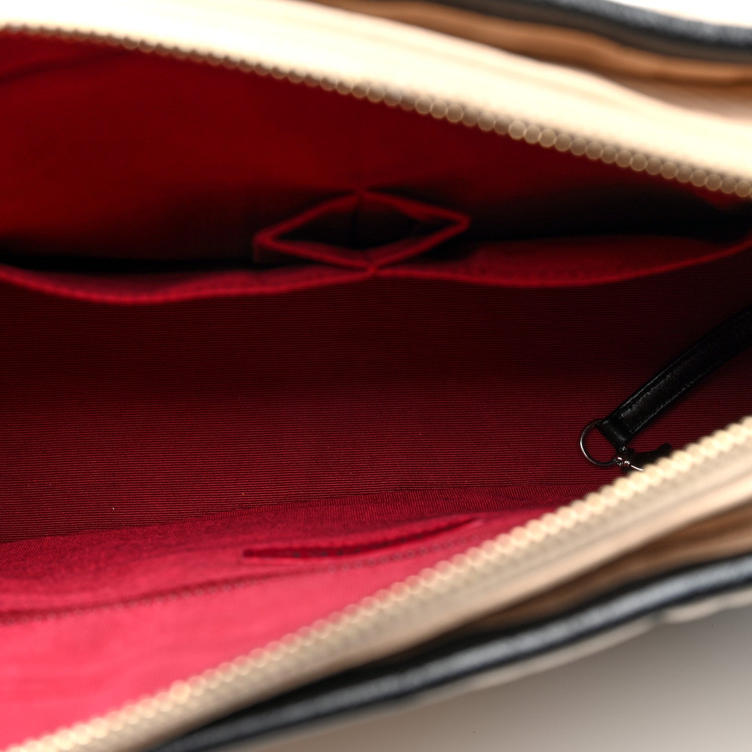 Chanel Aged Calfskin Quilted Medium Gabrielle Hobo Beige Black 5 of 10