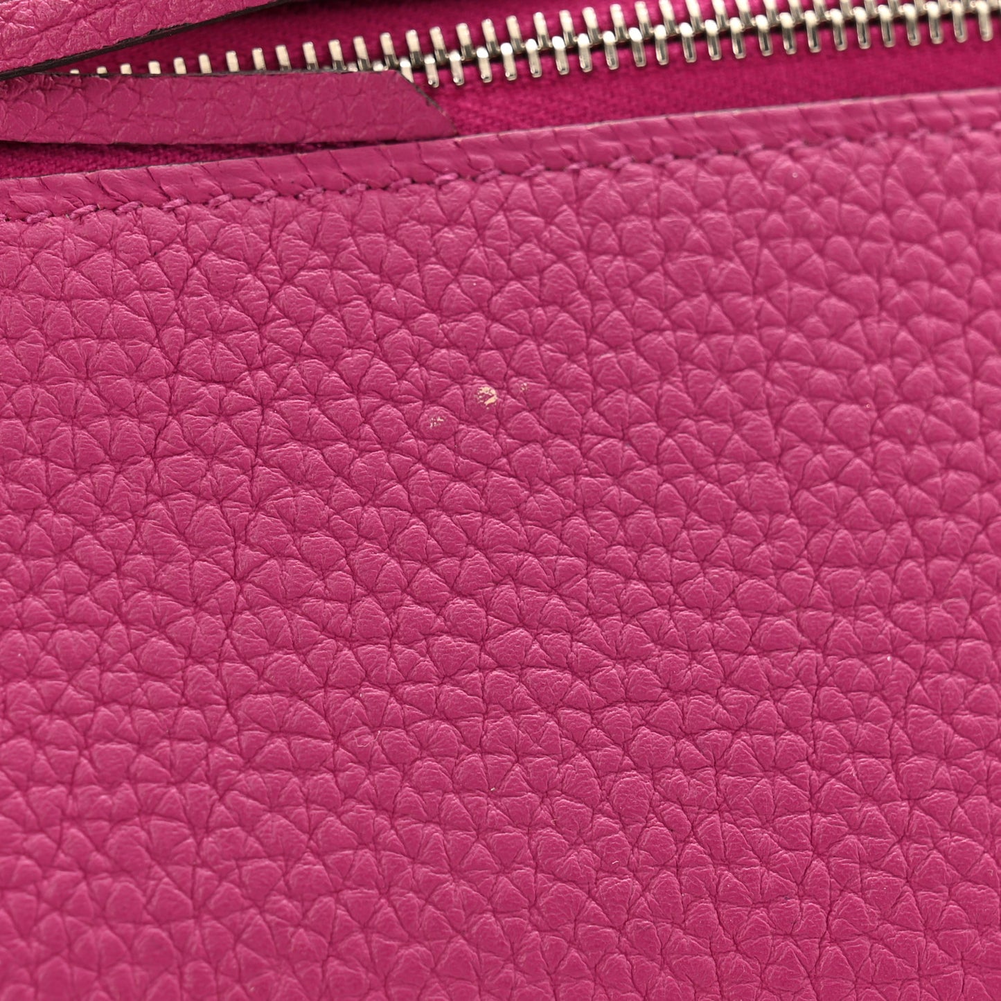 Togo Dogon Recto Verso Wallet Rose Poupre