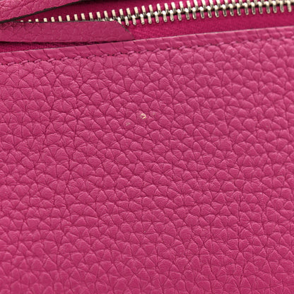 Hermes Togo Dogon Recto Verso Wallet Rose Poupre 9 of 11