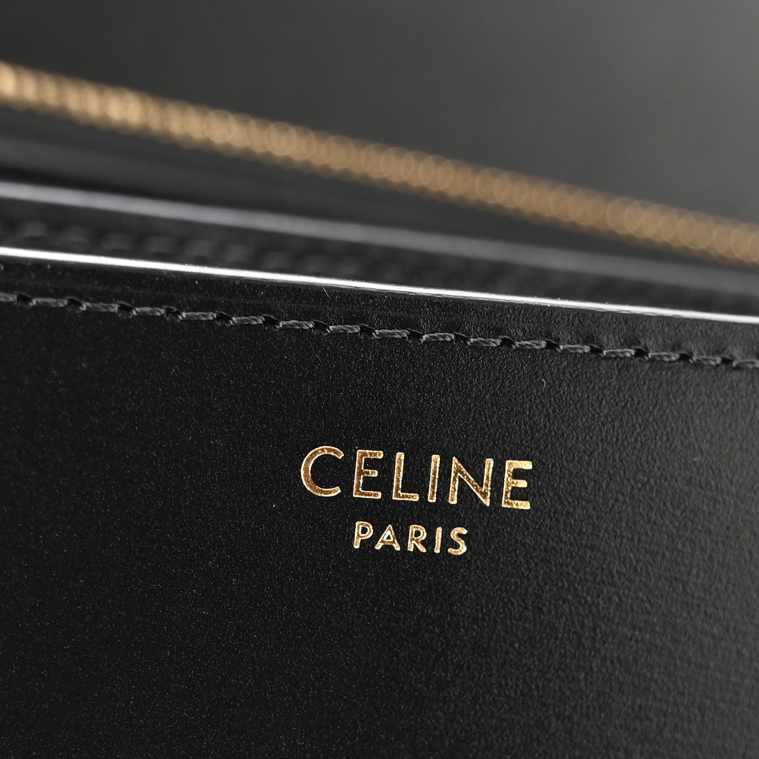 Celine Box Calfskin Medium Classic Box Flap Bag Black 6 of 11