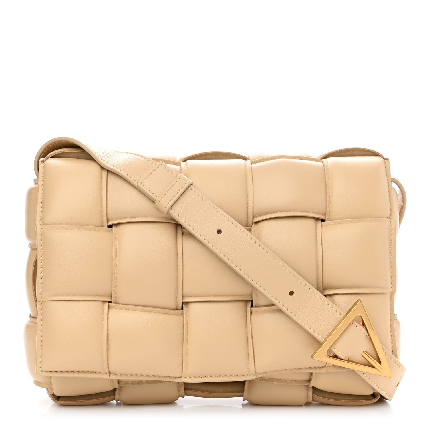 Bottega Veneta Nappa Maxi Intreccio Padded Cassette Crossbody Bag Porridge 1 of 12