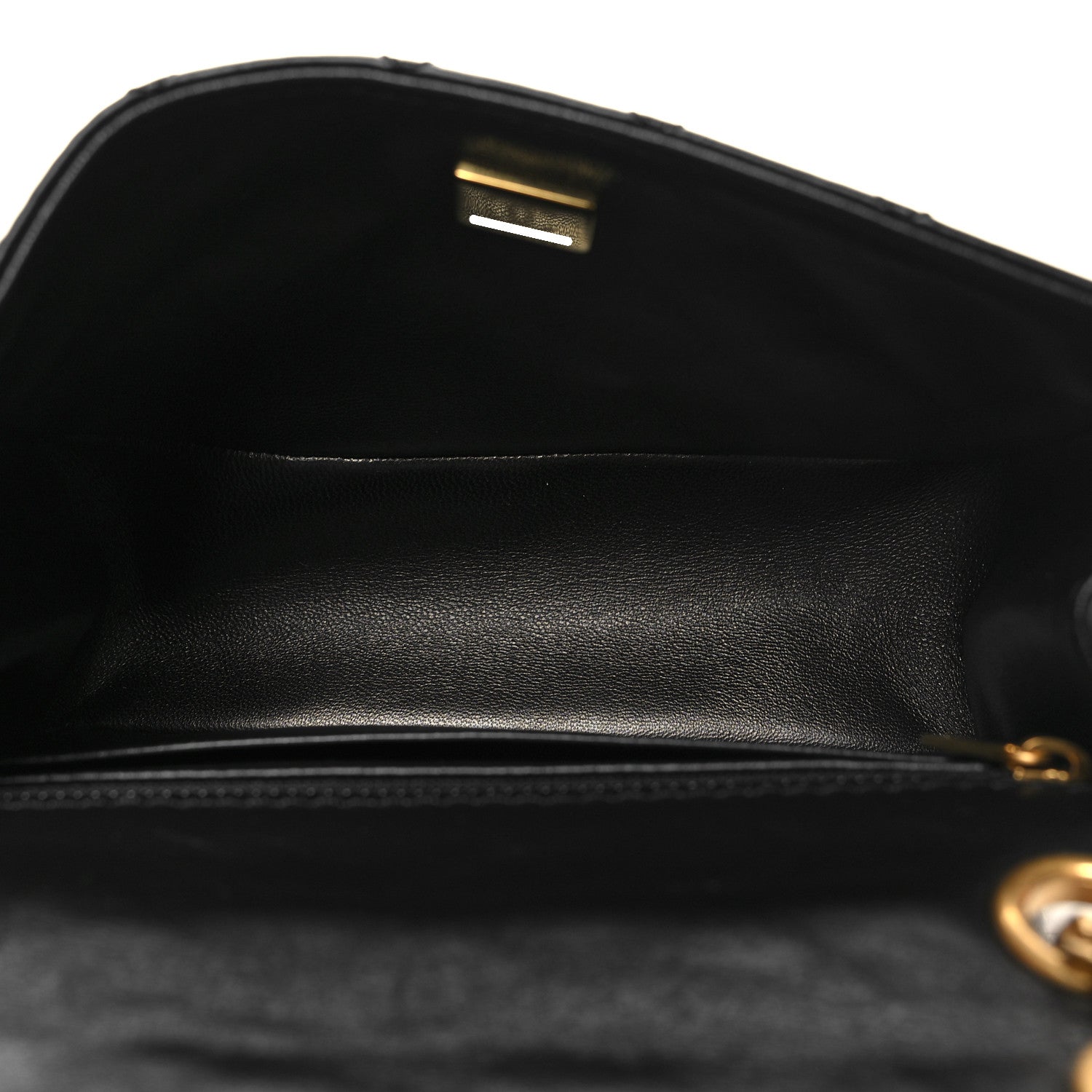 Chanel Aged Calfskin Quilted 2.55 Reissue Mini Flap Black 5 of 10