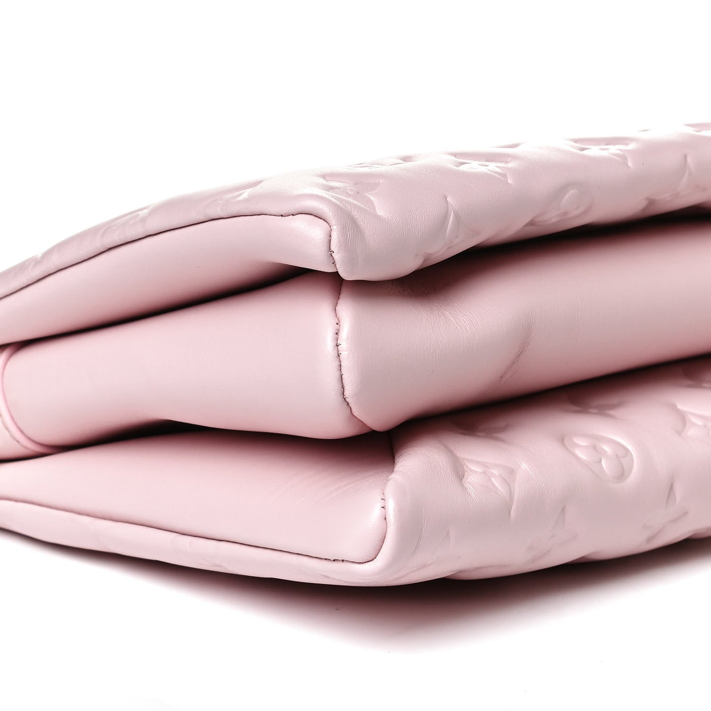 Lambskin Embossed Monogram Coussin PM Rose