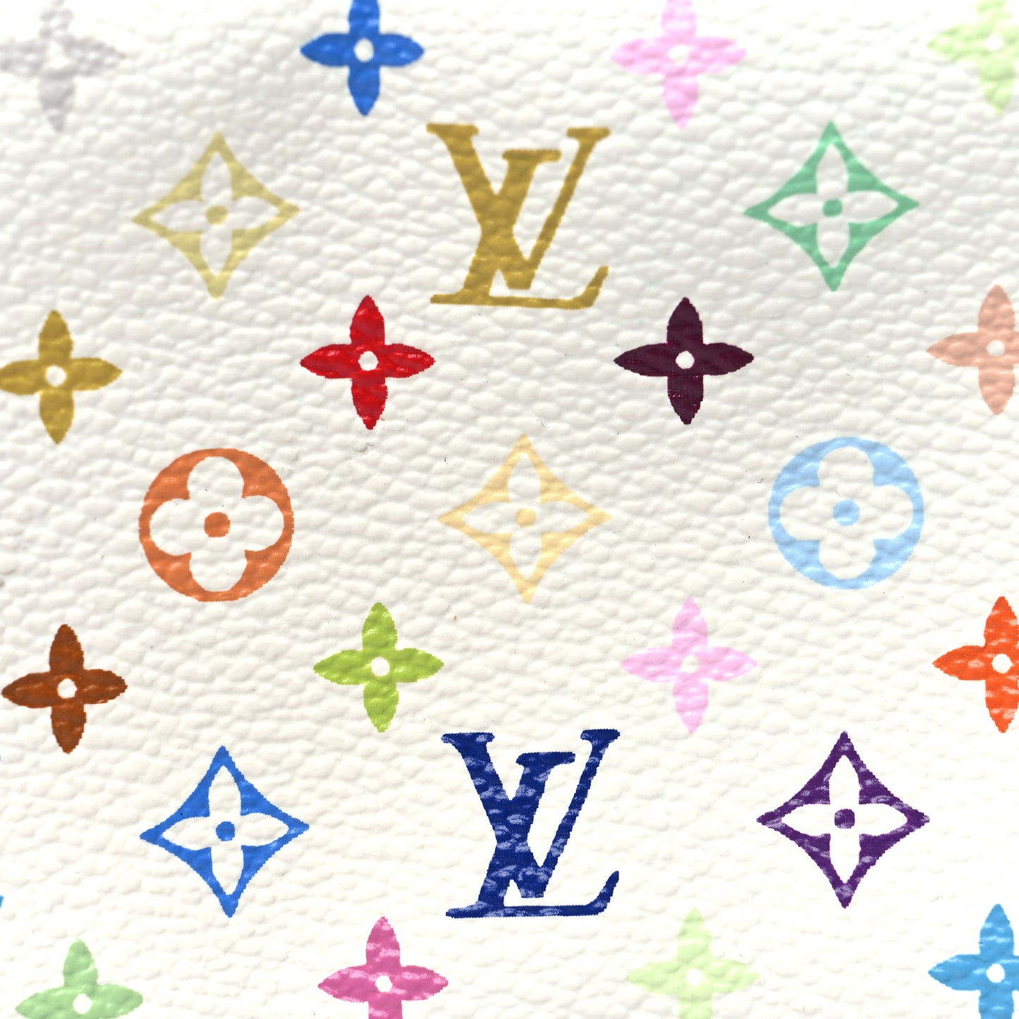 Monogram Multicolor Trousse Wapity White
