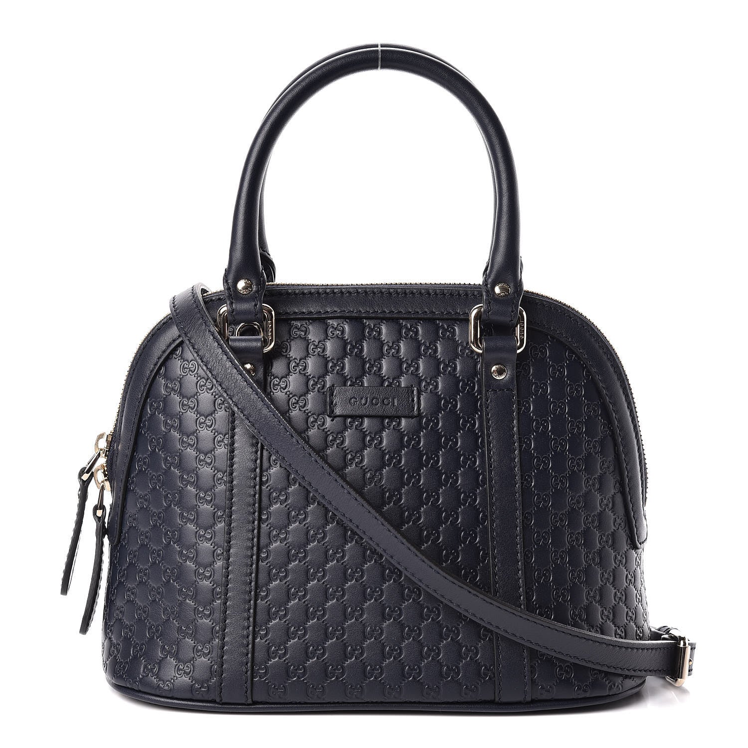 Gucci Soft Microguccissima Mini Dome Bag Blue 1 of 10