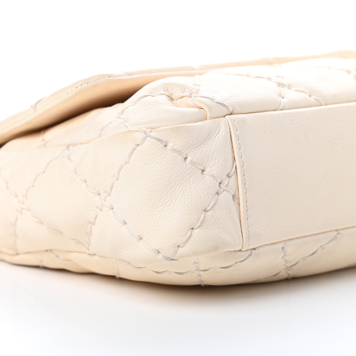 Chanel Calfskin Ultimate Stitch Flap White 9 of 13