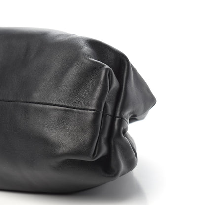 Bottega Veneta Smooth Butter Calf The Pouch Oversized Clutch Black 9 of 9