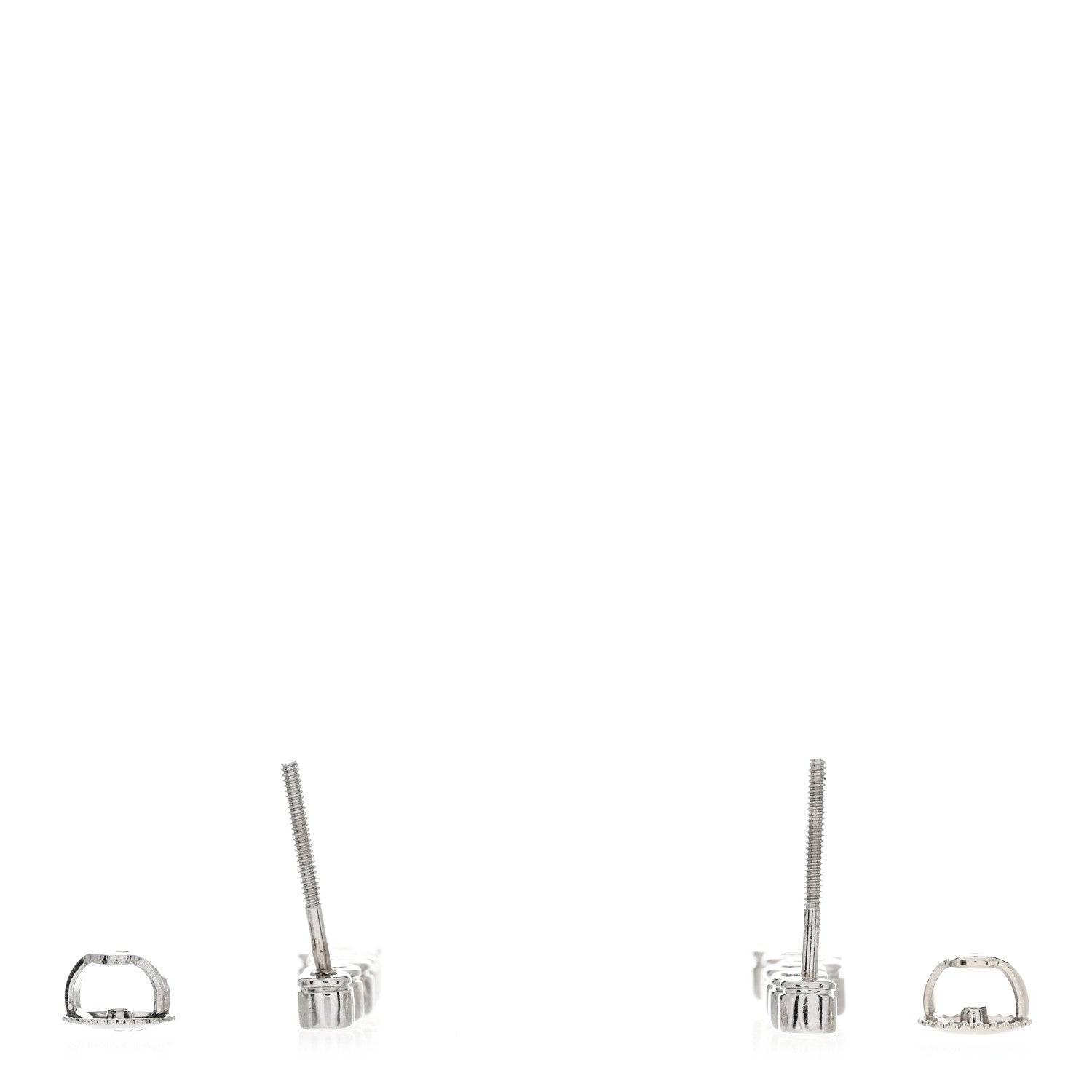 Tiffany Platinum Diamond Jazz Graduated Drop Earrings 3 of 5