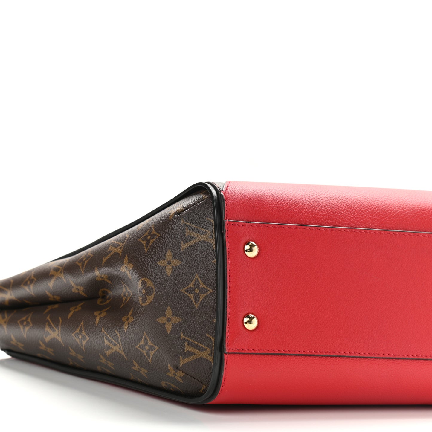 Calfskin Monogram Kimono Tote Cherry