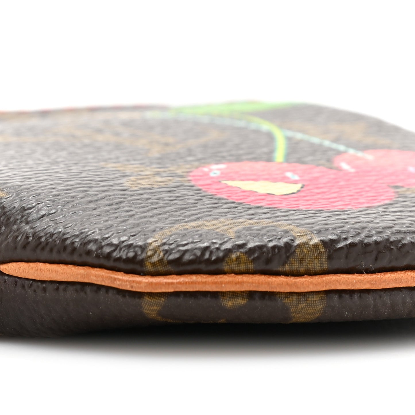 Monogram Cerises Round Coin Purse