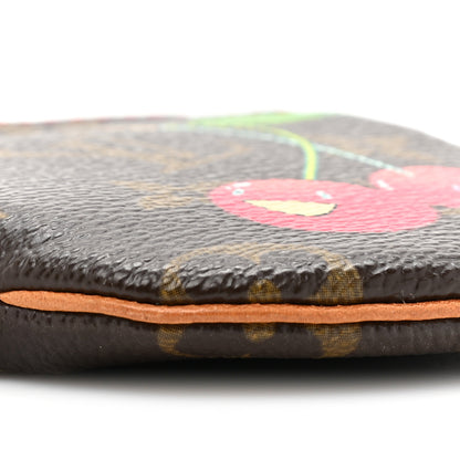 Louis Vuitton Monogram Cerises Round Coin Purse 9 of 10