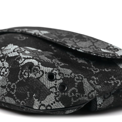 Gucci Denim Monogram Web Belt Bag Blue Multicolor 10 of 10