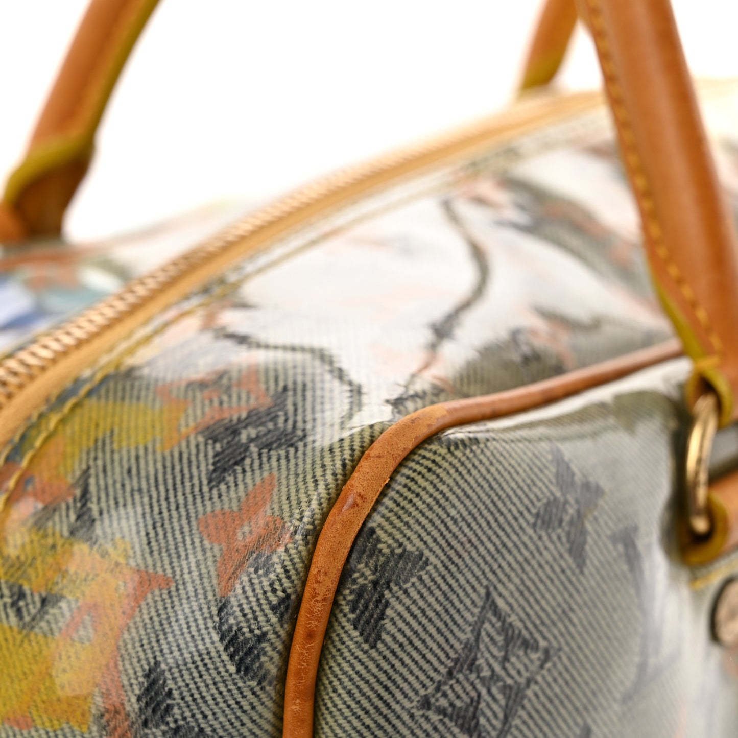 Monogram Pulp Defile Weekender PM Yellow