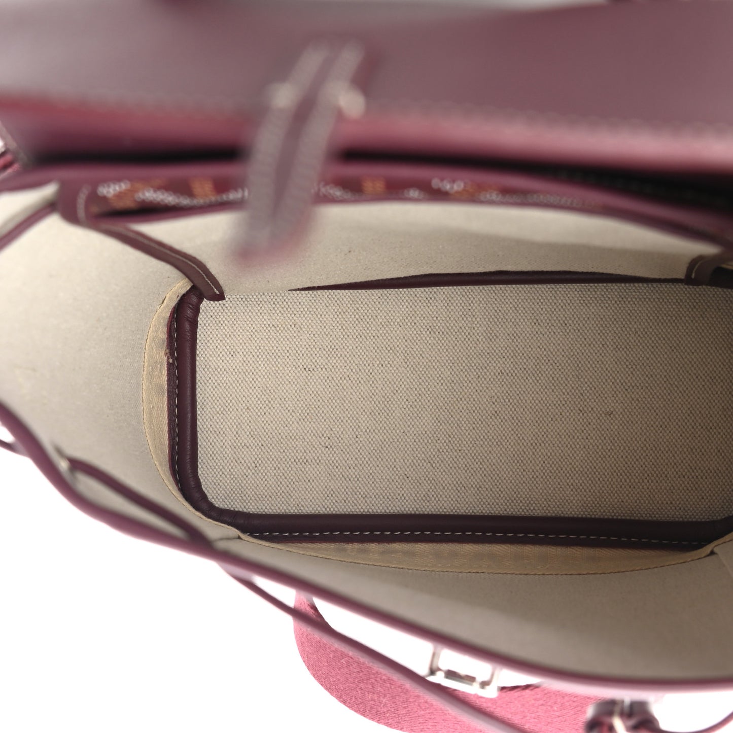 Goyardine Calfskin Mini Alpin Backpack Bordeaux