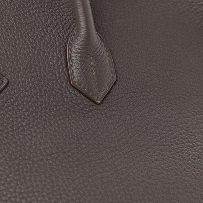 Hermes Togo Birkin 35 Etain 13 of 18