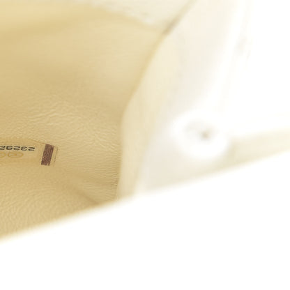 Chanel Caviar Lizard Quilted Mini Coco Handle Flap White 7 of 11