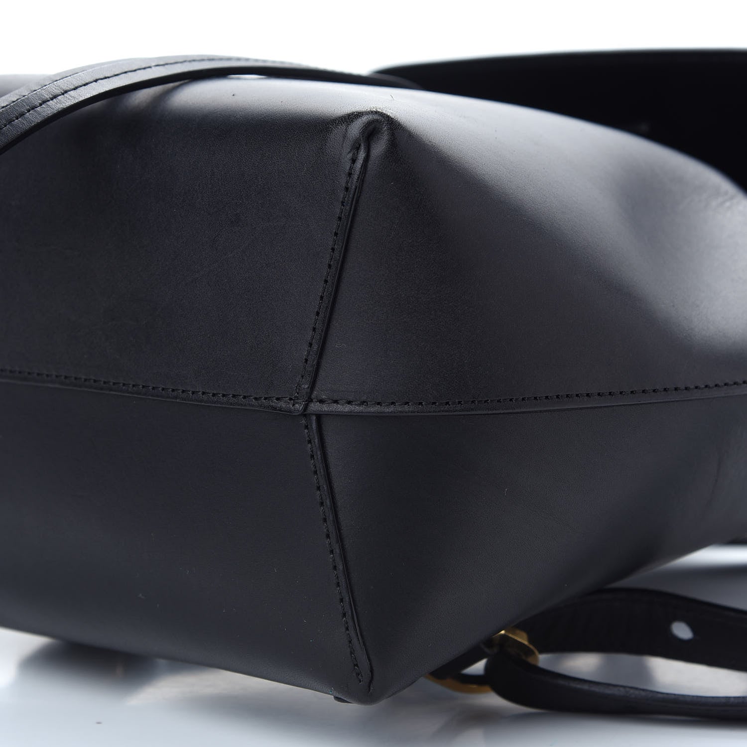 Mansur Gavriel Calfskin Mini Backpack Black Royal 8 of 8