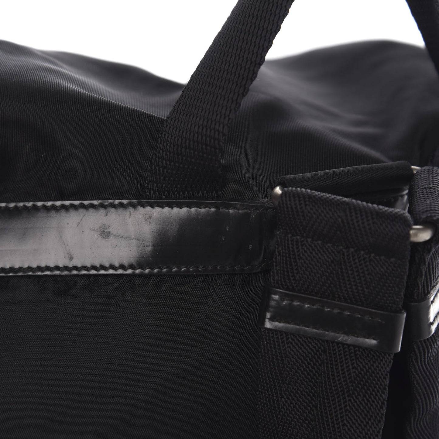 Nylon Vela Medium Backpack Black