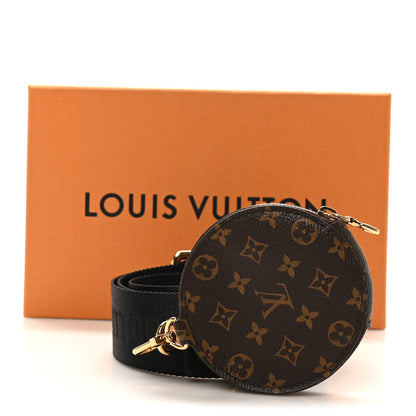 Louis Vuitton Monogram Multi Pochette Accessories Bandouliere Shoulder Strap Black 5 of 5
