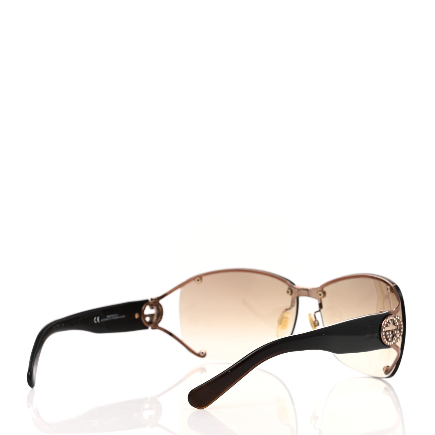 Gucci Crystal GG 2820/F/S Sunglasses Brown 4 of 7