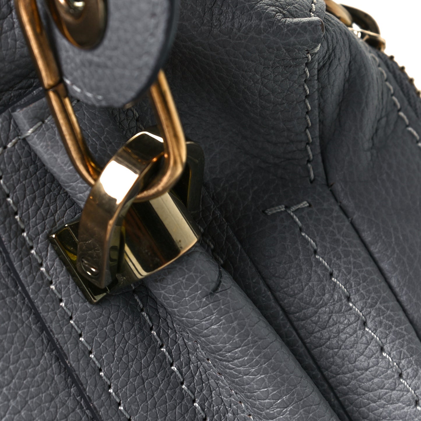 Calfskin Medium Paraty Cashmere Grey