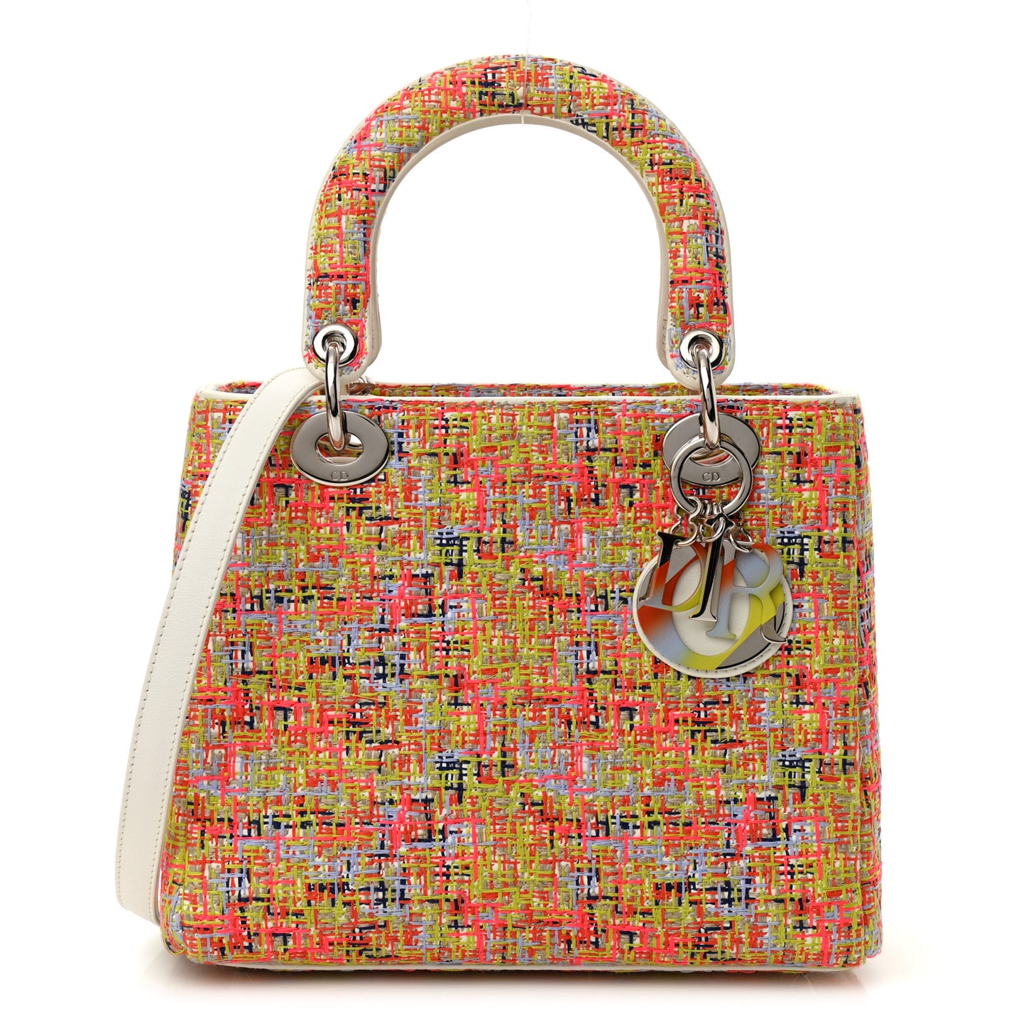 Tweed Medium Lady Dior Multicolor