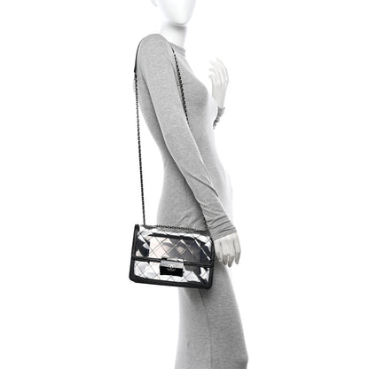 Chanel PVC Lambskin Quilted Beauty Lock Flap Black 2 of 13