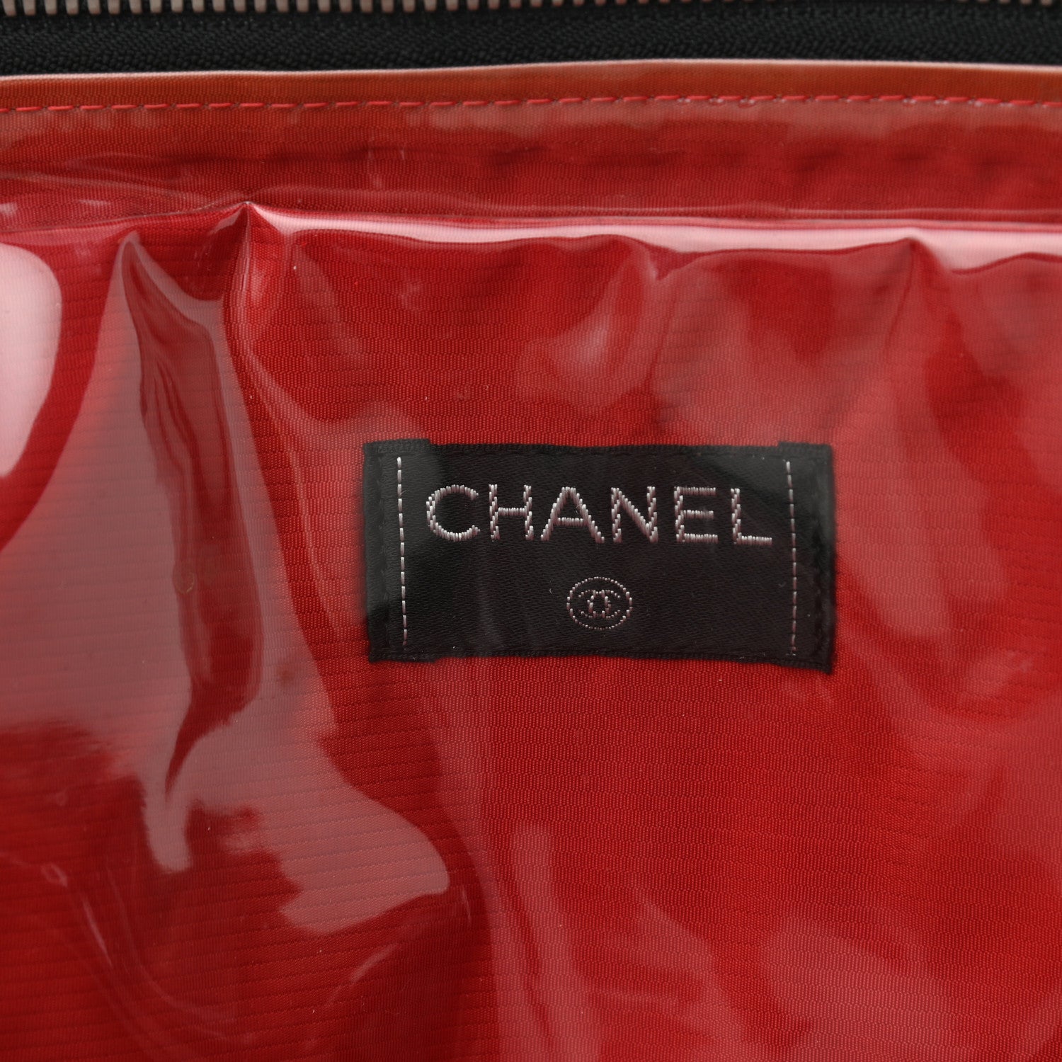 Chanel Nylon Travel Duffel Bag Black 7 of 12