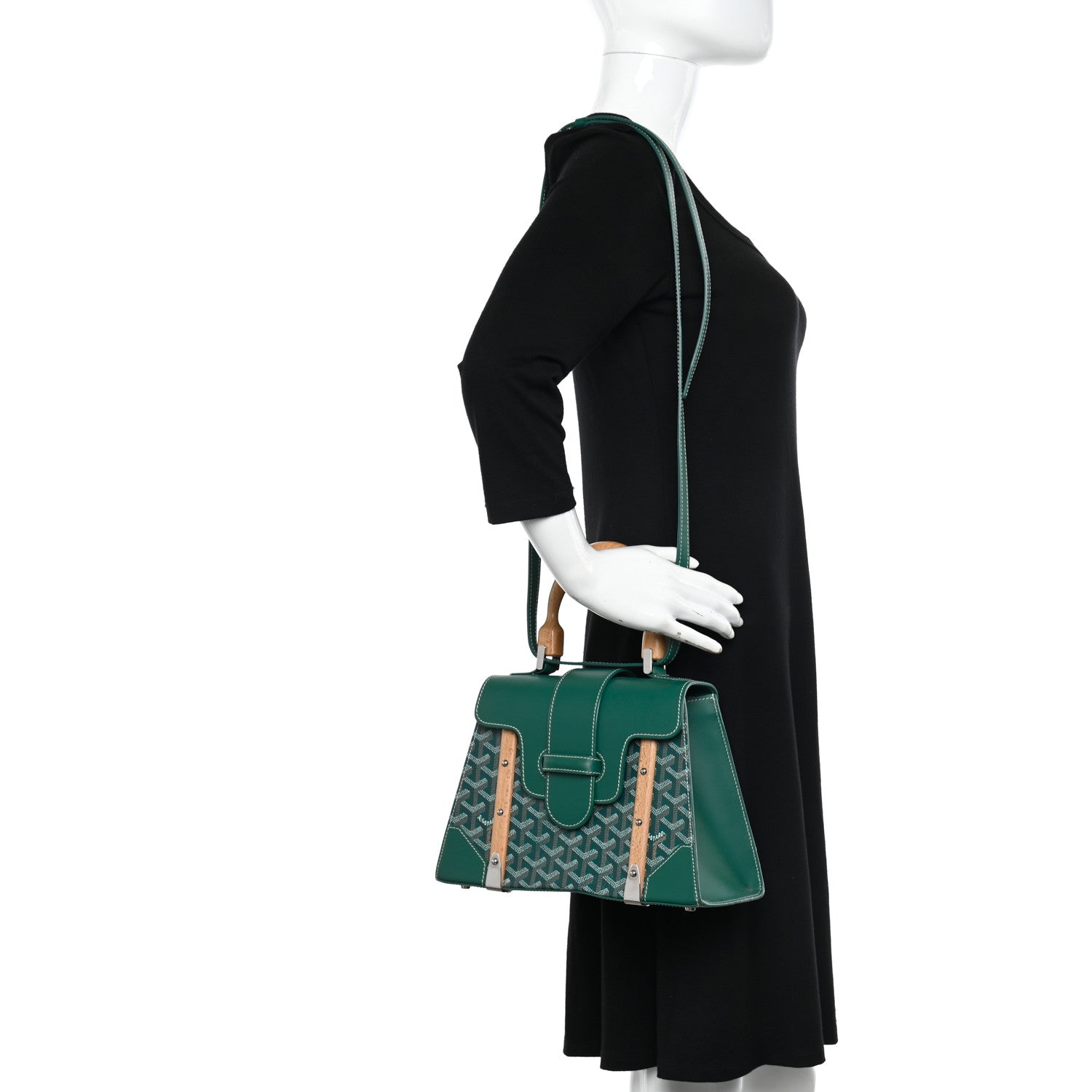 Goyard Goyardine Saigon PM Green 2 of 10