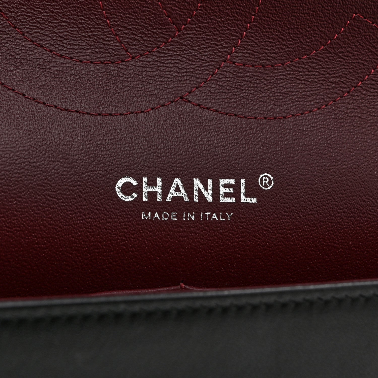 Chanel Lambskin Quilted Jumbo Double Flap Black 6 of 10