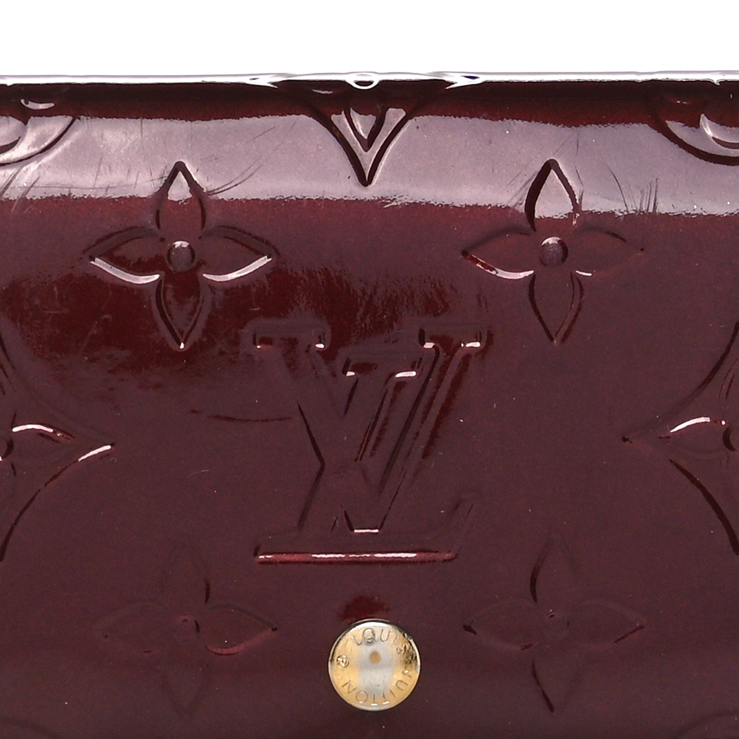 Louis Vuitton Vernis Business Card Holder Rouge Fauviste 5 of 10