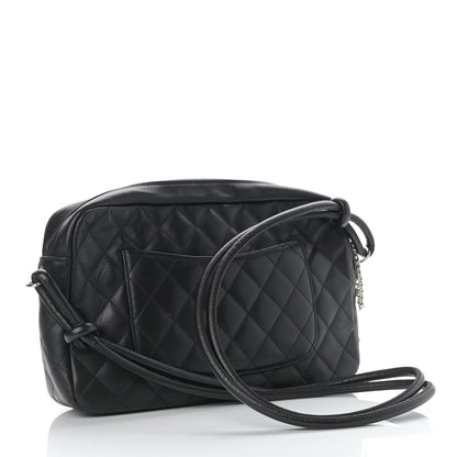 Chanel Calfskin Quilted Cambon Camera Bag Black 3 of 10