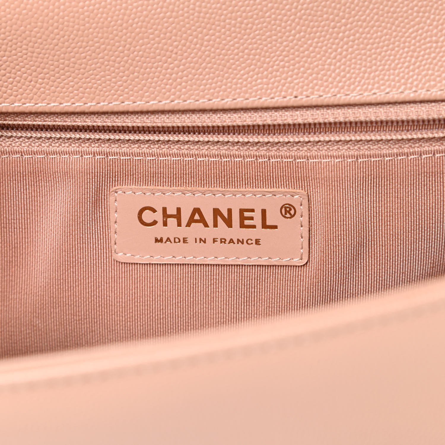 Chanel Caviar Quilted New Medium Boy Flap Beige 6 of 13